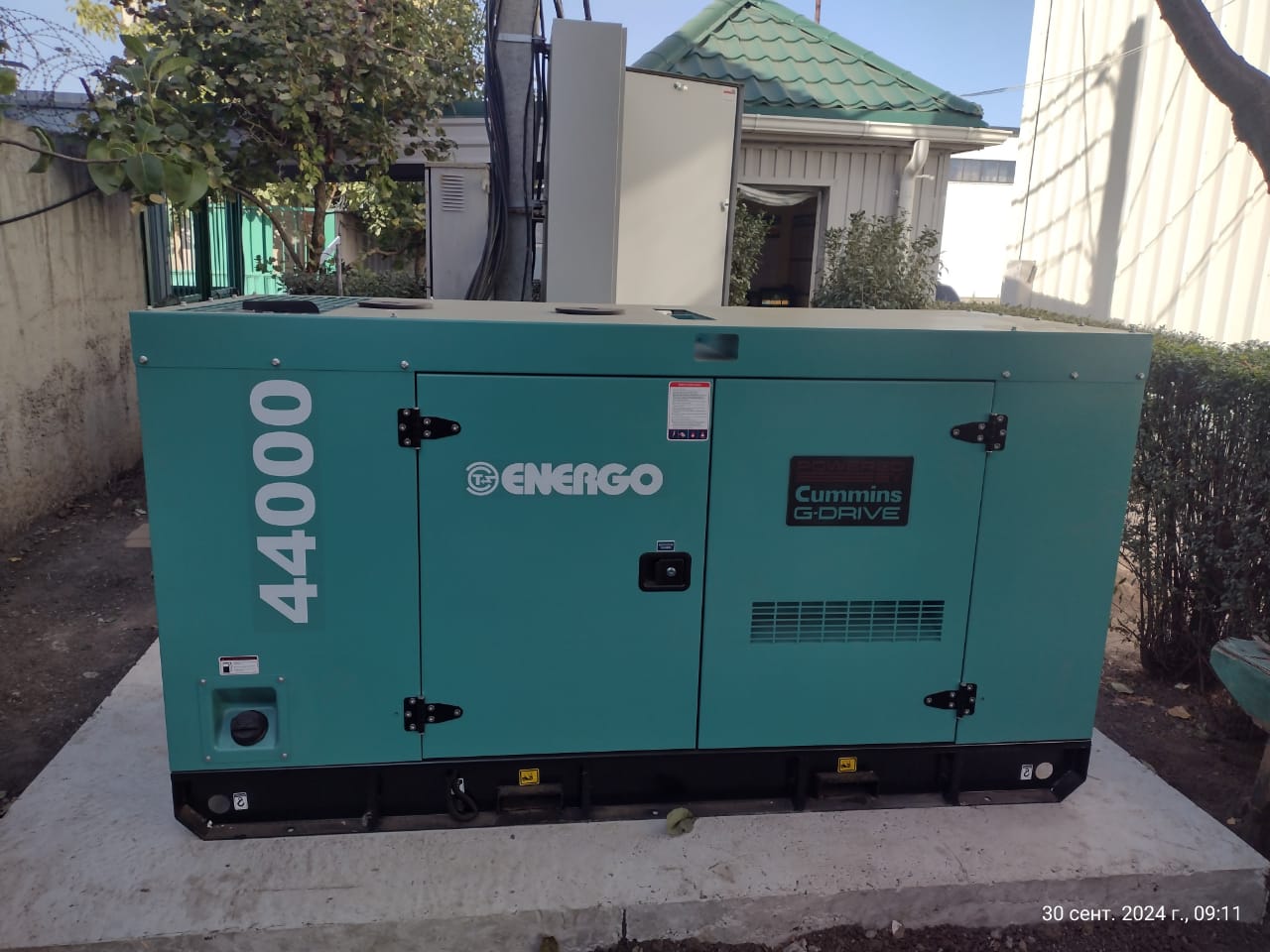 Поставка и запуск дизельного генератора ENERGO MP44C-S (32,0 кВт).