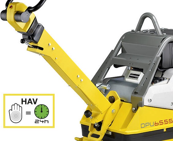 Виброплита реверсивная дизельная Wacker Neuson DPU 6555 Hehap(530кг), изображение 1